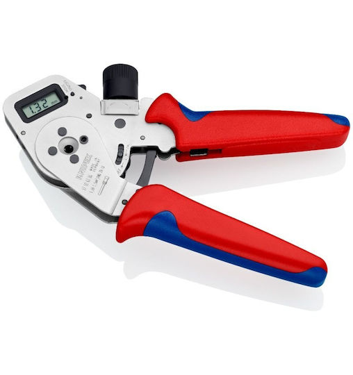 Knipex Πρέσα Ακροδεκτών με Μόνωση & Μηχανισμό Καστάνιας