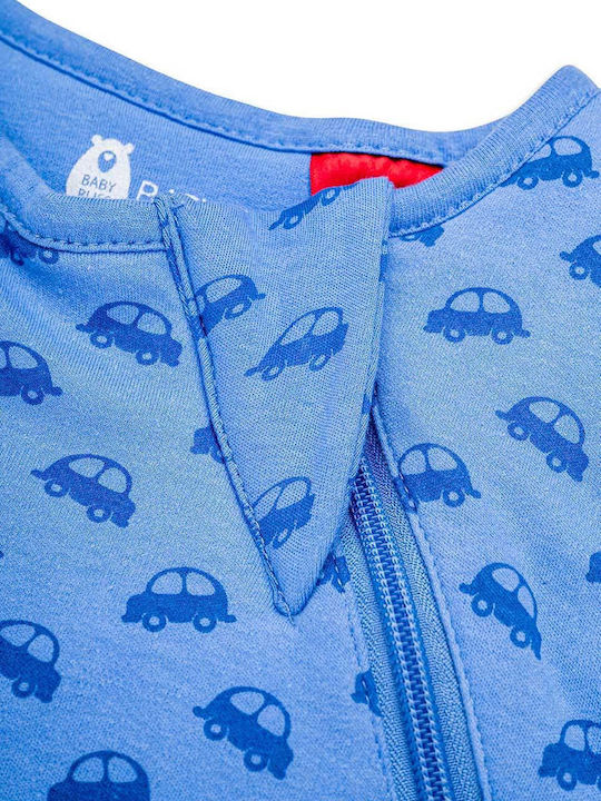 Baby Bliss Winter Sleeping Bag with Feet 2.5 Tog Vroom Cars