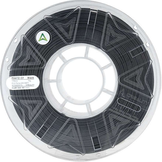Creality3D Hyper 3D Printer Filament 3.0mm Black Carbon 1kg 1τμχ (Spool)
