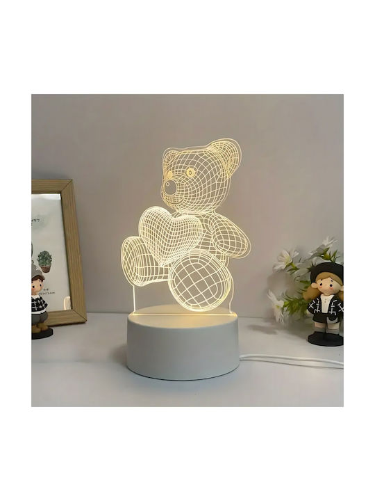 Extralink Διακοσμητικό Φωτιστικό LED 3D Illusion 3εκ.