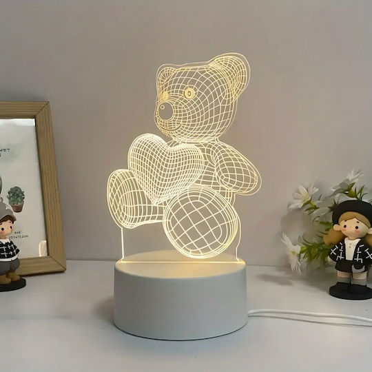 Extralink Διακοσμητικό Φωτιστικό LED 3D Illusion 3εκ.