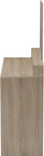 Bodenstehende Schminktisch Schlafzimmer Frentsel Holz Sonoma Farbe 100x40x140cm