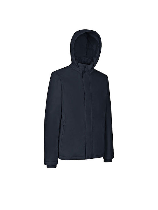 Aurelio Winter Jacke Parka Blue