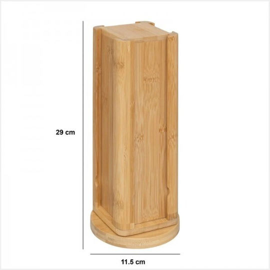 Rotating Coffee Capsule Stand Φ11.5x29 F-v Capsule Holder 190078 Φ11.5x29 Bamboo