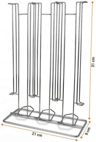 5Five Stand Metalic de Depozitare pentru 36 Capsule Dolce Gusto 31x9x31cm 151053