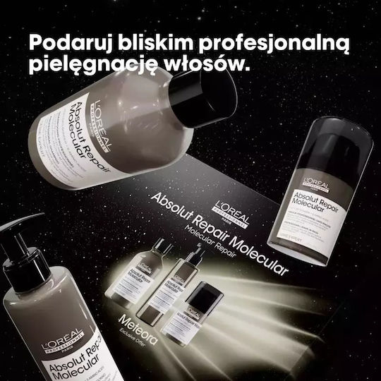 L'Oréal Professionnel Absolut Repair Hair Treatment Set for Damaged Hair with Shampoo, Mask and Serum 3pcs