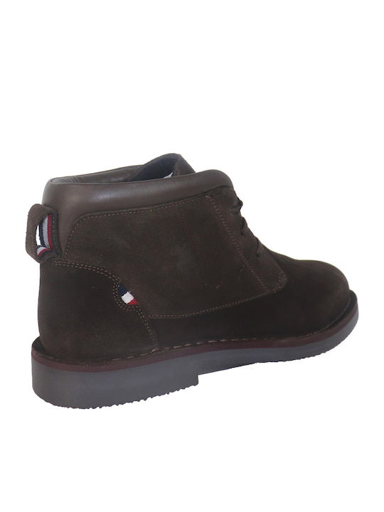 Leather Brown Men's Boots