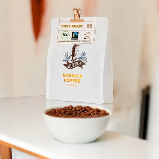 Nordica Coffee Espresso Coffee Arabica Cosy Roast Whole Beans 250gr