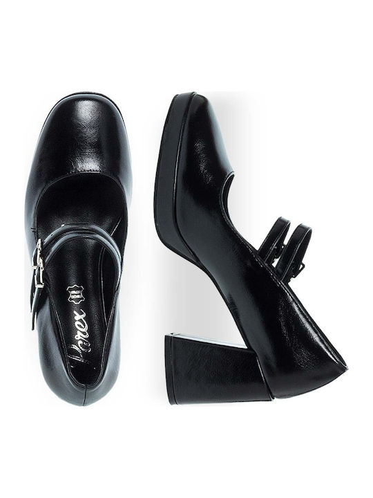 Pumps mit Riemchen Schwarz