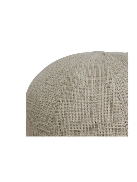 Waterproof Bean Bag Chair Stool Sanah Cream 30x30x30cm