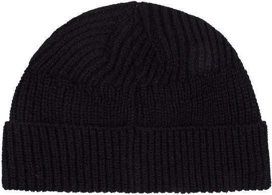 Beanie Unisex Beanie Gestrickt in Schwarz Farbe