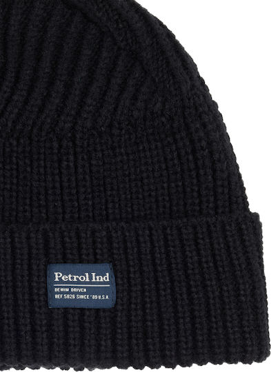 Beanie Unisex Beanie Gestrickt in Schwarz Farbe
