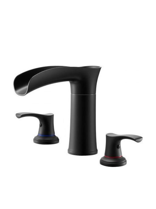Vevor Shower Column with Mixer Black