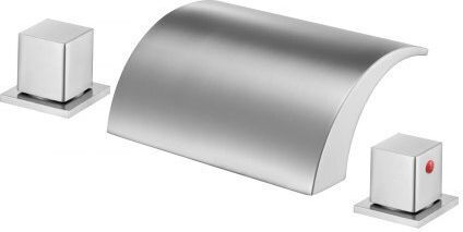 Vevor Built-in Faucet Mixer for Bathtub Silver