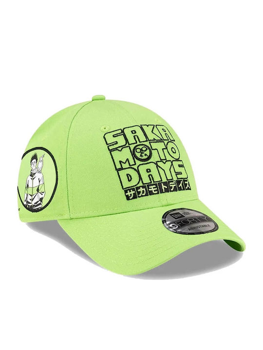 New Era X Netflix Sakamoto Days Wordmark 9forty Adjustable Cap Шапка Зелен 60771244 New Era X Netflix Sakamoto Days Wordmark 9forty Adjustable Cap Шапка Зелен 60771244