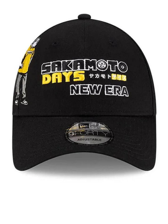 New Era X Netflix Sakamoto Days 9forty Adjustable Cap Jockey Black 60771242