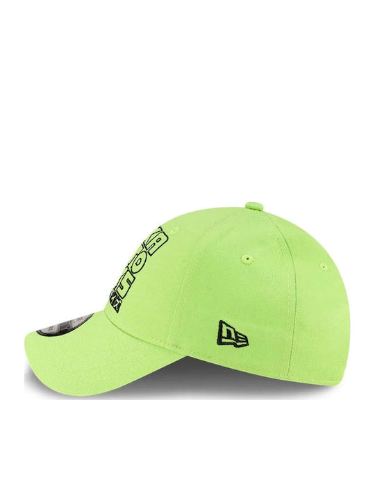 New Era X Netflix Sakamoto Days Wordmark 9forty Adjustable Cap Шапка Зелен 60771244
