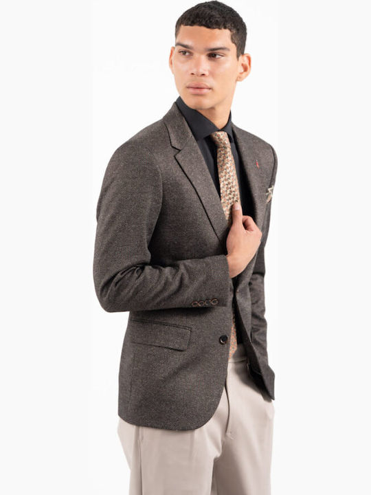 Men's Winter Suit Jacket Slim Fit Corte D'orange