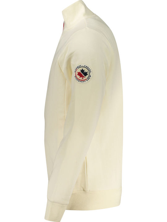 Men's Cardigan White
