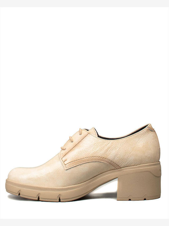 Women's Oxford Shoes Beige