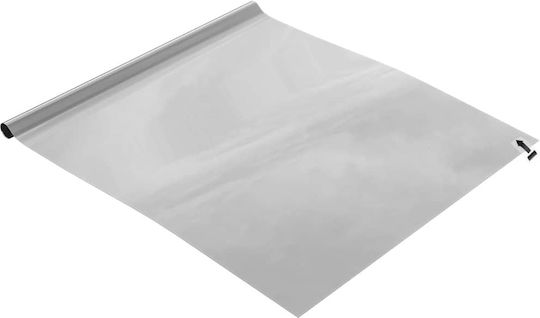 vidaXL Αυτοκόλλητο 90cm x 10m Ασημί 3394733 1τμχ