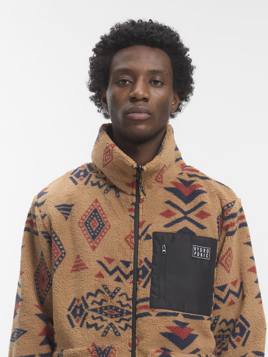 Μπουφάν Αδιάβροχο Διπλής Όψης Brown, Black