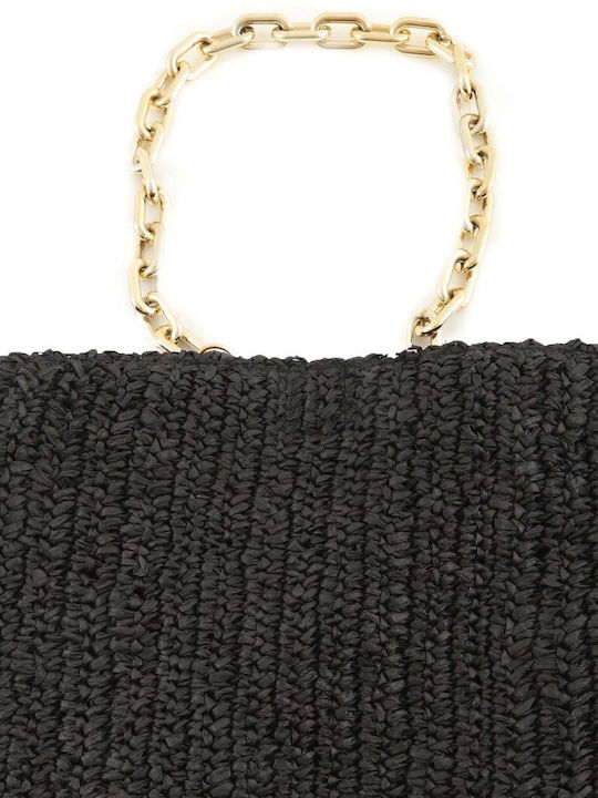 Straw Women's Bag Handbag Black