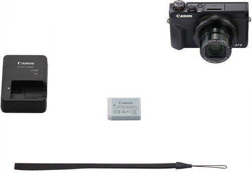 Canon PowerShot G7 X Mark III Compact Φωτογραφική Μηχανή 20.1MP 4K UHD Οπτικού Ζουμ 4.2x Vlogger Kit Μαύρη