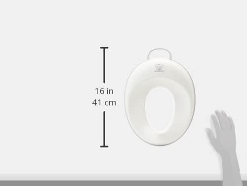 BabyBjorn Toddler Toilet Seat White Grey