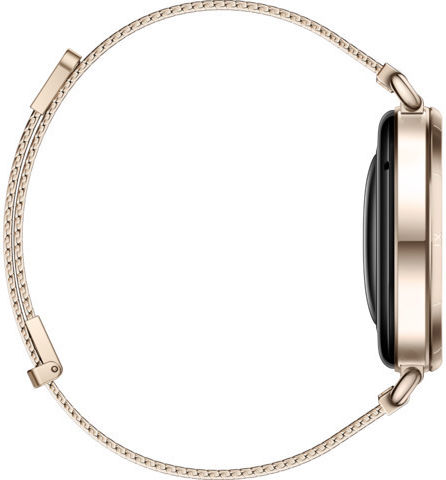 Huawei Watch GT 6 Stainless Steel 41mm Waterproof with Heart Rate Monitor (Gold Milanese)