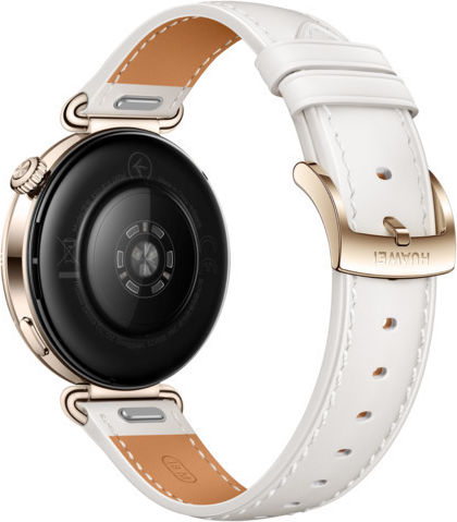 Huawei Watch GT 6 Stainless Steel 41mm Waterproof with Heart Rate Monitor (White Leather)