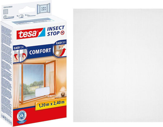 Tesa Comfort Σίτα Παραθύρου με Σκρατς Σταθερή 240x120cm Tesa Comfort Σίτα Παραθύρου με Σκρατς Σταθερή 240x120cm