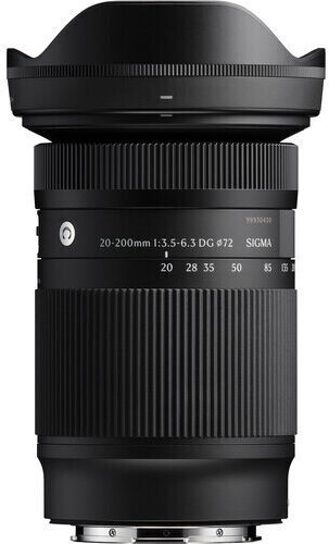 Sigma Camera Lens 20-200mm f/3.5-6.3 DG Contemporary Fixed for Sigma L Mount Black