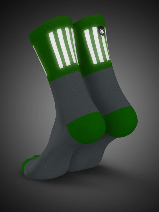 Incylence Running Socks Green 1 Pair