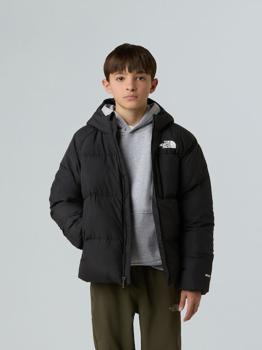 Kids' Sports Jacket with Lining & Hood Black North Down