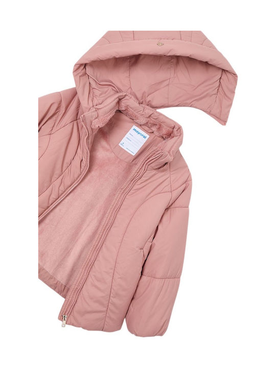 Kinder Freizeitjacke mit Kapuze Soft Pink