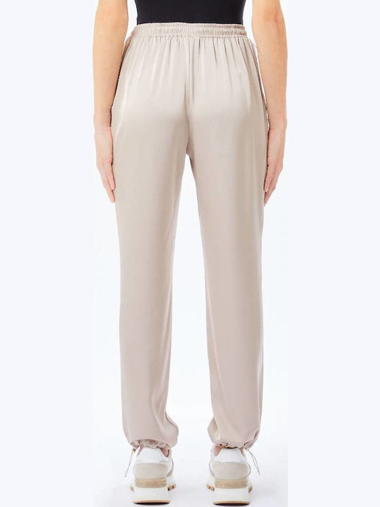 Liu Jo Women's Fabric Trousers Champagne