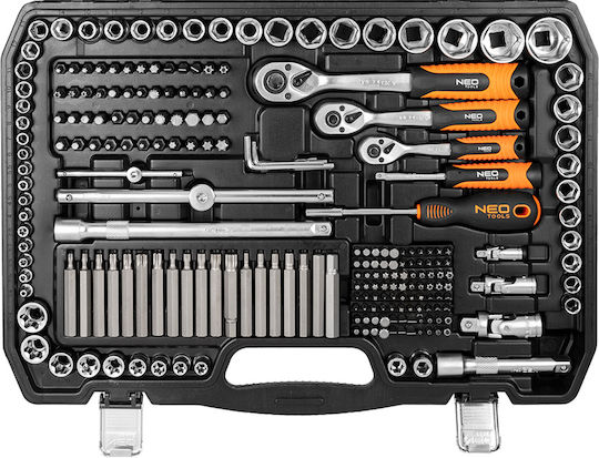 Neo Tools Werkzeugkoffer mit 300 Werkzeugen