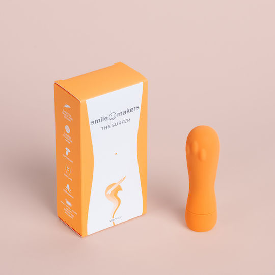 Smile Makers Vibrator Bullet 9.8cm Portocaliu
