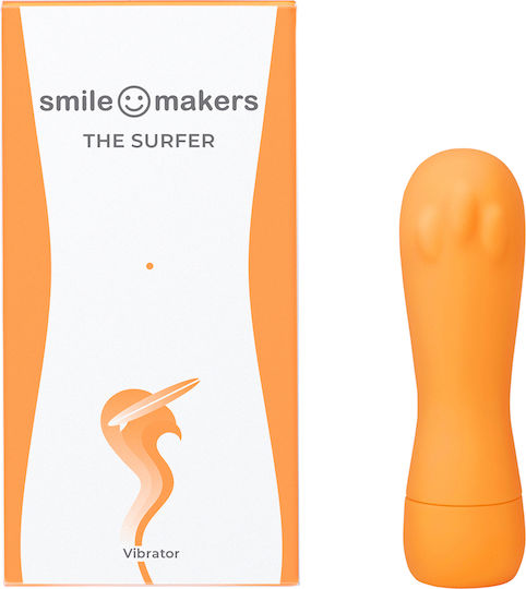 Smile Makers Vibrator Bullet 9.8cm Portocaliu