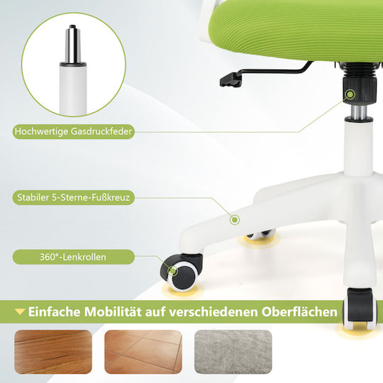 Costway Costway Bürostuhl Mit Neigen Und Einstellbaren Armen Grüne