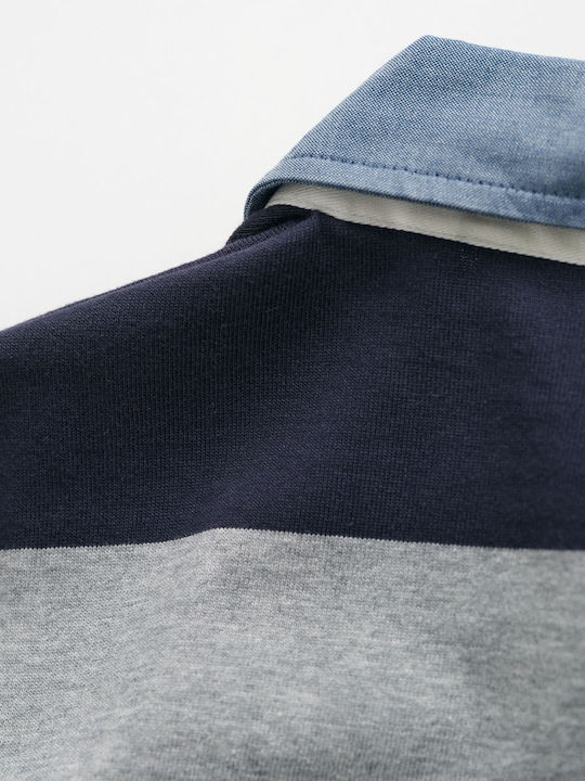 Polo Μπλούζα Μακρυμάνικη Gray