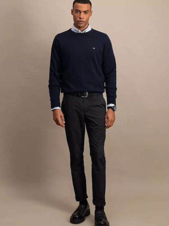 Long Sleeve Navy Sweater