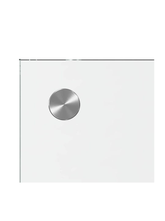 vidaXL Rectangular Kitchen Back made of Glass Transparent 120x60cm 3415493 2pcs