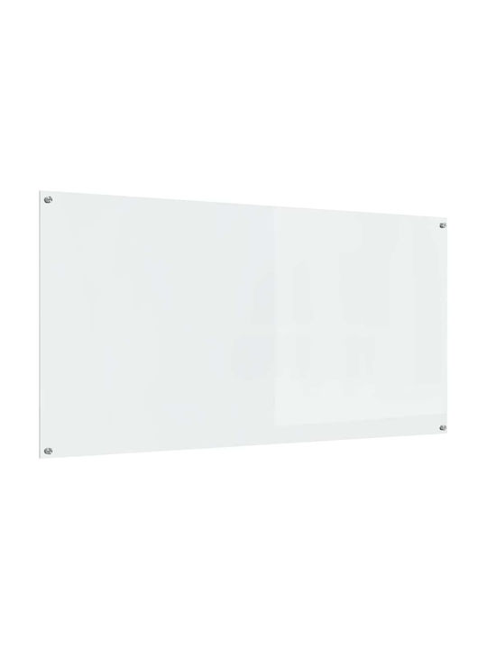 vidaXL Rectangular Kitchen Back made of Glass Transparent 120x60cm 3415493 2pcs