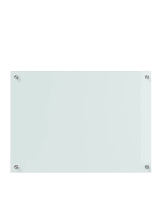Vidaxl Πίσω Πάνελ Κουζίνας Λευκό 70 X 50 X 0.8 Εκ Σκληρυμένο Γυαλί