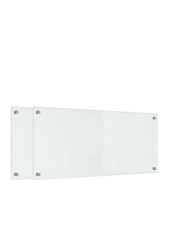 Vidaxl Küchenrückwand Transparent 90 X 40 X 0,8 cm Gehärtetes Glas