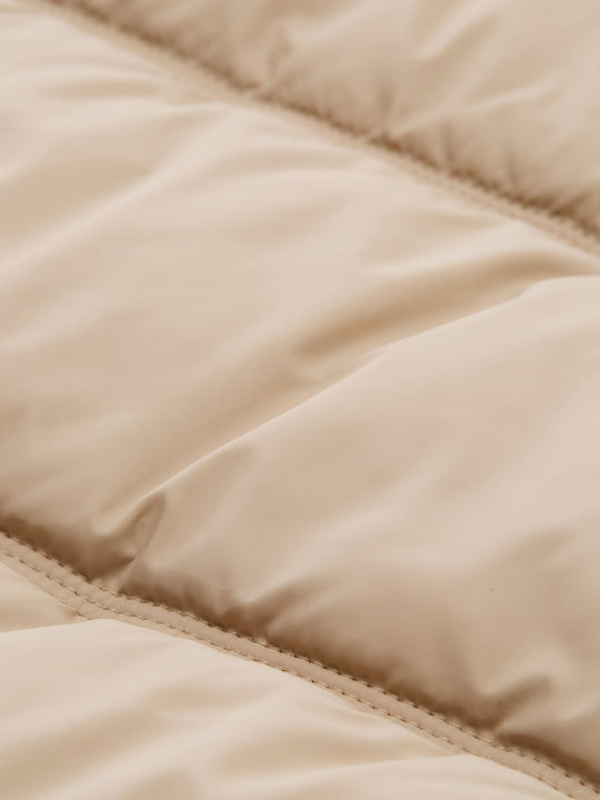 Jacket Puffer Beige