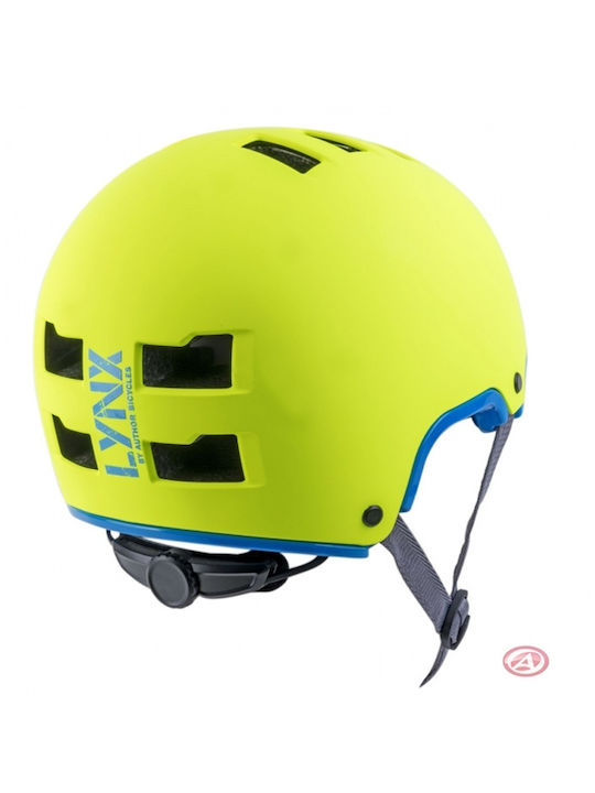 Author Lynx X9 Κράνος Ποδηλάτου BMX / Πόλης Κίτρινο Author Lynx X9 Κράνος Ποδηλάτου BMX / Πόλης Κίτρινο