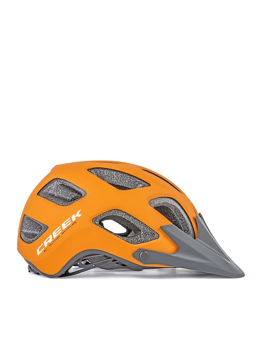 Author Creek HST Bicycle Helmet Mountain Orange